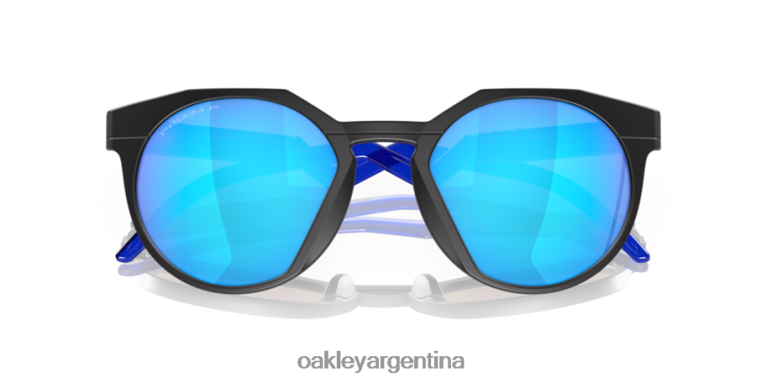 Oakley hstn (ajuste de puente bajo) NBFV42782 gafas lentes polarizadas prizm sapphire, montura negra mate