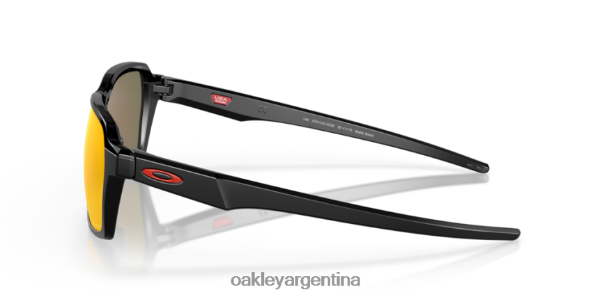 Oakley incrementar dinero en apuestas NBFV42518 gafas Lentes prizm ruby, montura negra mate.