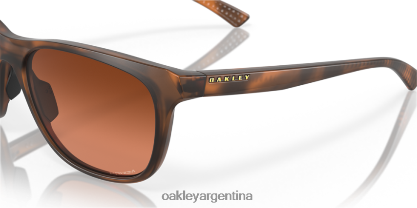 Oakley línea guía NBFV421073 gafas lentes prizm marrón degradado, montura carey marrón mate