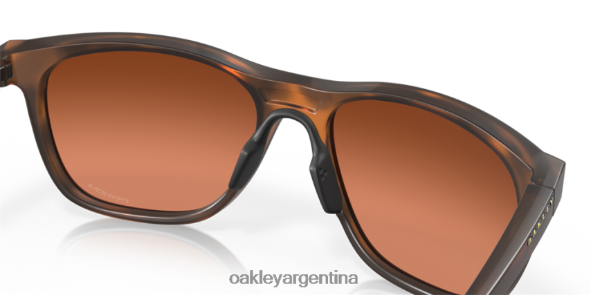 Oakley línea guía NBFV421073 gafas lentes prizm marrón degradado, montura carey marrón mate