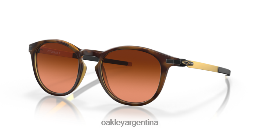 Oakley lanzador r NBFV42413 gafas lentes prizm marrón degradado, montura carey marrón mate