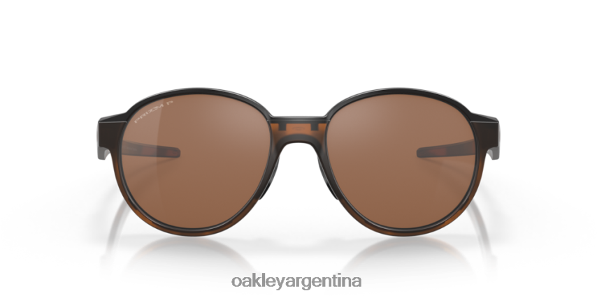 Oakley lanzamiento de moneda NBFV42526 gafas Lentes polarizadas Prizm de tungsteno, montura carey marrón mate.