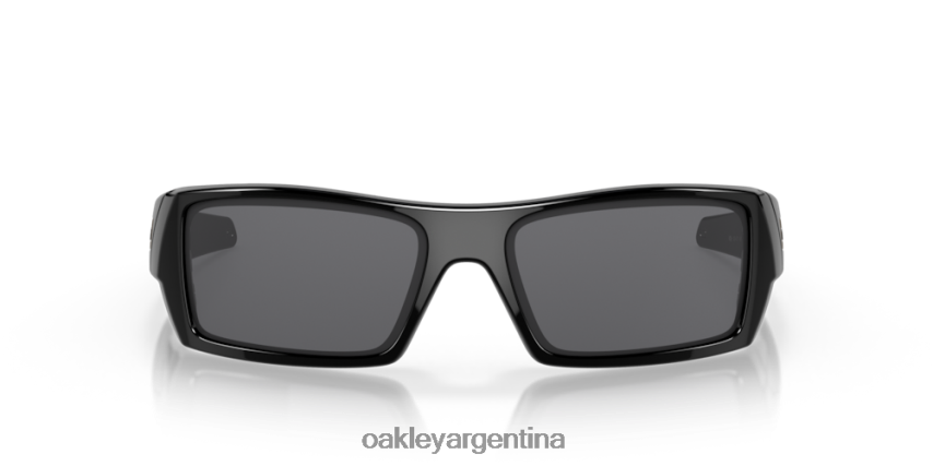 Oakley lata de gas NBFV42313 gafas lentes grises, montura negra pulida