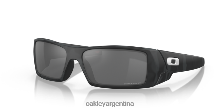 Oakley lata de gas NBFV42321 gafas lentes polarizadas prizm negras, montura camo negra mate