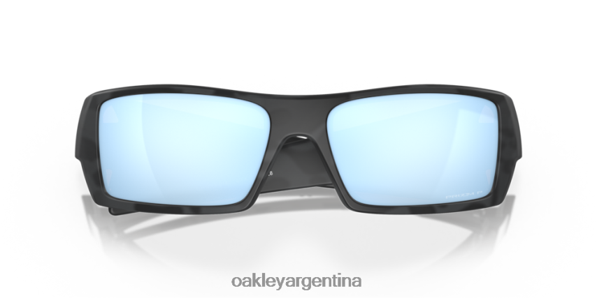 Oakley lata de gas NBFV42322 gafas Lentes polarizadas Prizm Deep Water, montura de camuflaje negro mate.