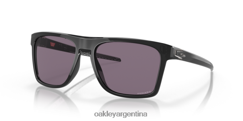 Oakley leffingwell NBFV42180 gafas lentes prizm gris, montura tinta negra
