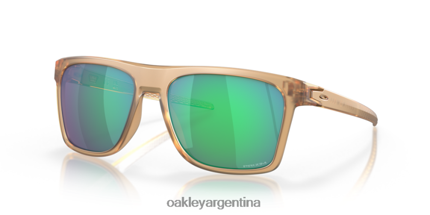 Oakley leffingwell NBFV42182 gafas lentes prizm jade, montura sepia mate