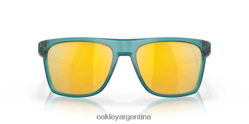 Oakley leffingwell NBFV42185 gafas lentes polarizadas prizm 24k, montura artic surf mate