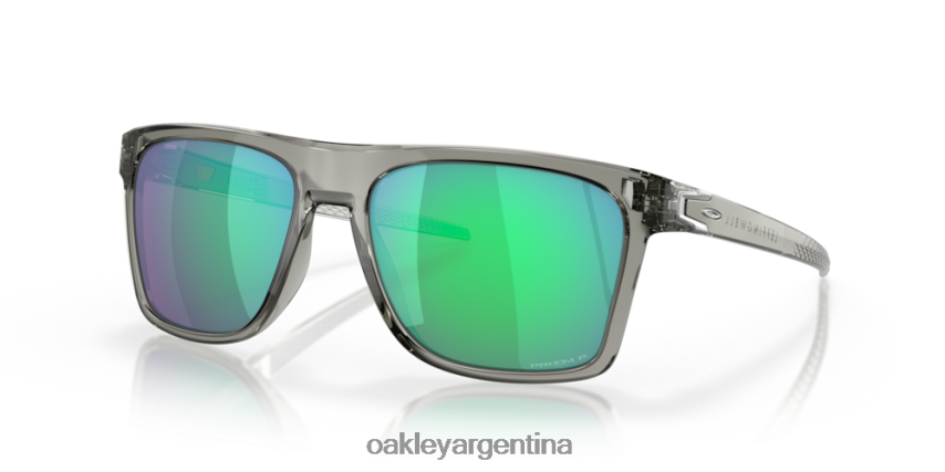Oakley leffingwell NBFV42188 gafas lentes polarizadas prizm jade, montura tinta gris