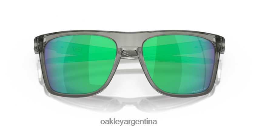 Oakley leffingwell NBFV42188 gafas lentes polarizadas prizm jade, montura tinta gris