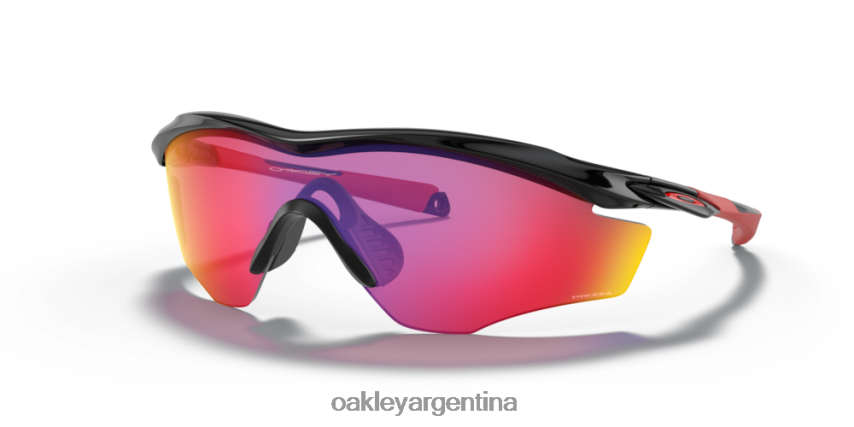 Oakley marco m2 xl NBFV42176 gafas Lentes Prizm Road, montura negra pulida.