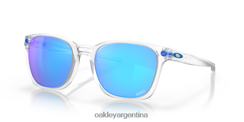 Oakley ojector maverick viñales colección NBFV42581 gafas Lentes Prizm de zafiro, montura transparente mate.