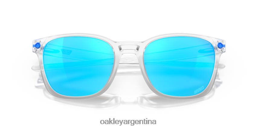 Oakley ojector maverick viñales colección NBFV42581 gafas Lentes Prizm de zafiro, montura transparente mate.