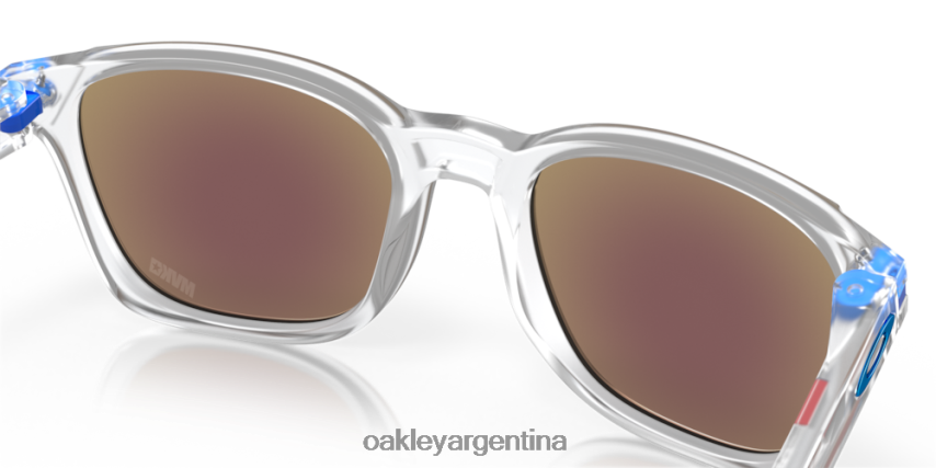 Oakley ojector maverick viñales colección NBFV42581 gafas Lentes Prizm de zafiro, montura transparente mate.