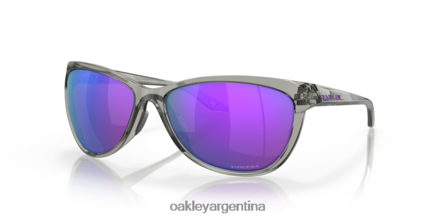 Oakley pasque NBFV42739 gafas lentes prizm violeta, montura tinta gris