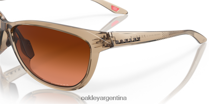 Oakley pasque NBFV42740 gafas lentes prizm marrón degradado, montura sepia