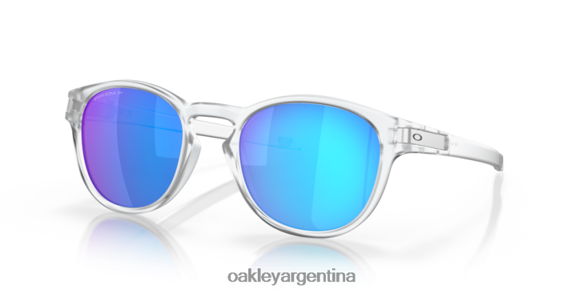 Oakley pestillo NBFV42859 gafas lentes polarizadas prizm sapphire, montura transparente mate