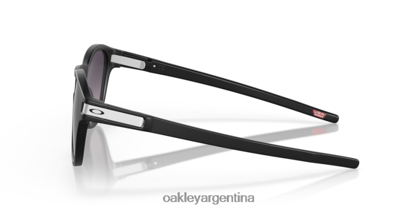 Oakley pestillo (ajuste de puente bajo) NBFV42908 gafas lentes prizm gris degradado, montura negra mate