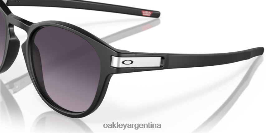 Oakley pestillo (ajuste de puente bajo) NBFV42908 gafas lentes prizm gris degradado, montura negra mate
