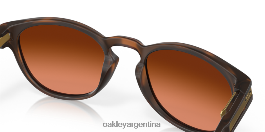 Oakley pestillo (ajuste de puente bajo) NBFV42909 gafas lentes prizm marrón degradado, montura carey marrón mate