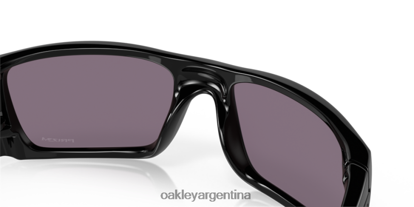 Oakley pila de combustible NBFV42362 gafas lentes gris prizm, montura negra pulida