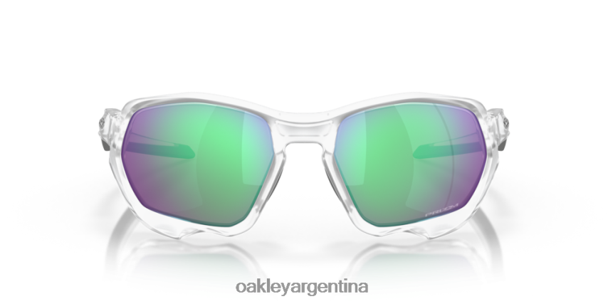 Oakley plasma NBFV42267 gafas Lentes prizm road jade, montura transparente mate