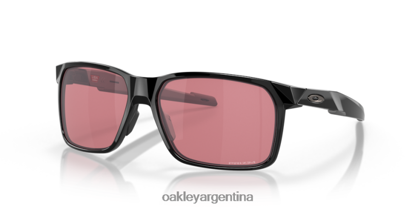 Oakley portal x NBFV42336 gafas Lentes Prizm Dark Golf, montura negra pulida.