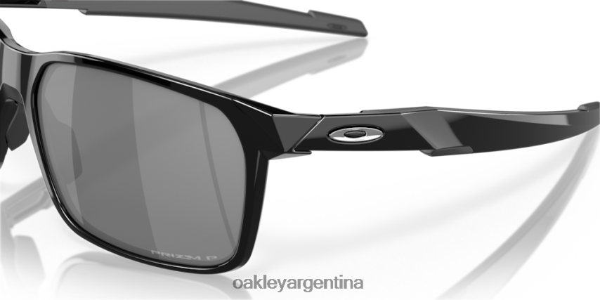 Oakley portal x NBFV42339 gafas lentes prizm polarizadas negras, montura negra pulida