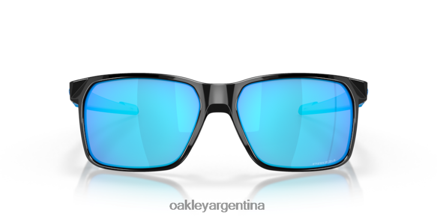 Oakley portal x NBFV42340 gafas Lentes Prizm de zafiro, montura negra pulida.