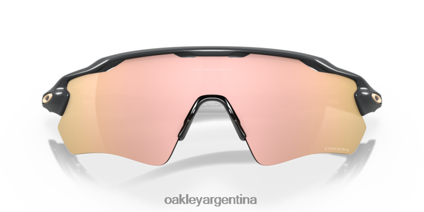 Oakley radar ev camino herencia colores colección NBFV42726 gafas lentes prizm oro rosa, montura de carbono