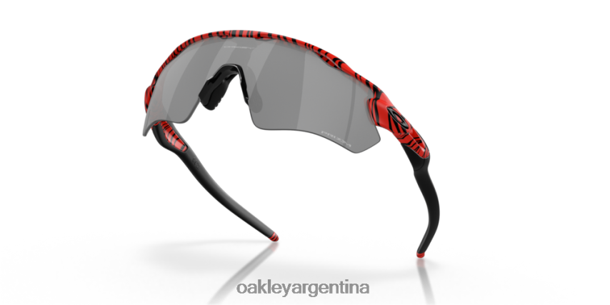 Oakley radar ev camino tigre rojo NBFV42190 gafas lentes prizm negras, montura tigre roja