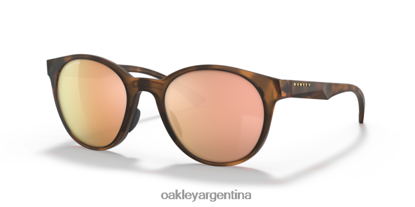 Oakley rocío del mar NBFV421080 gafas Lentes Prizm en oro rosa, montura carey marrón mate.