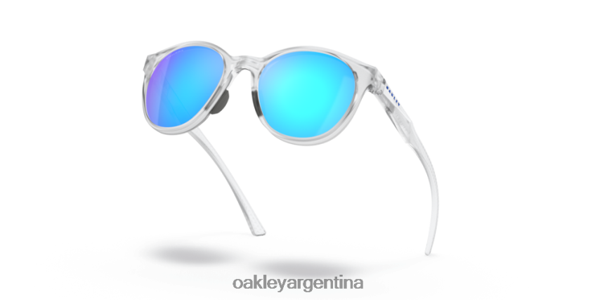 Oakley rocío del mar NBFV421082 gafas Lentes Prizm de zafiro, montura transparente mate.