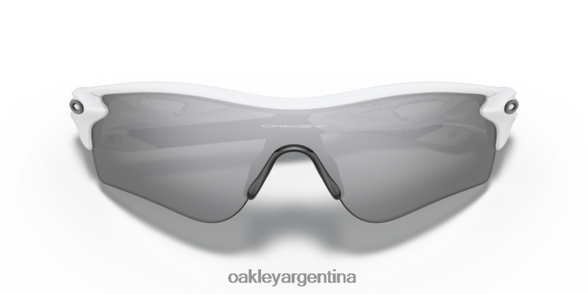 Oakley ruta de bloqueo de radar (ajuste de puente bajo) NBFV42698 gafas lentes pizarra iridio, montura blanca mate