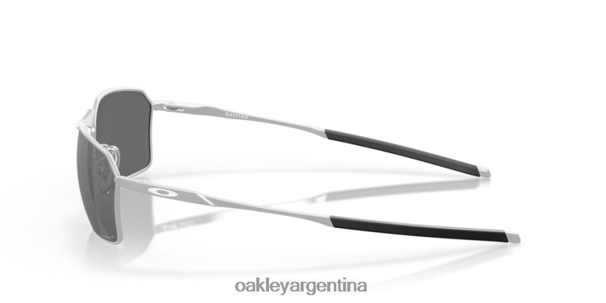 Oakley savitar NBFV42541 gafas lentes prizm polarizadas negras, montura cromada satinada
