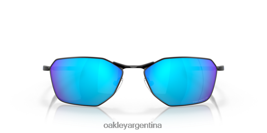 Oakley savitar NBFV42542 gafas lentes polarizadas prizm sapphire, montura negra satinada