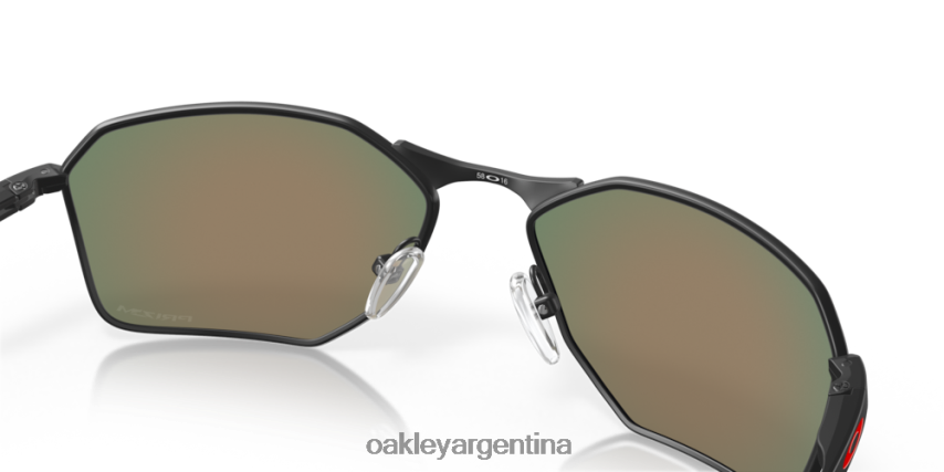 Oakley savitar NBFV42543 gafas Lentes Prizm Ruby, montura negra satinada.