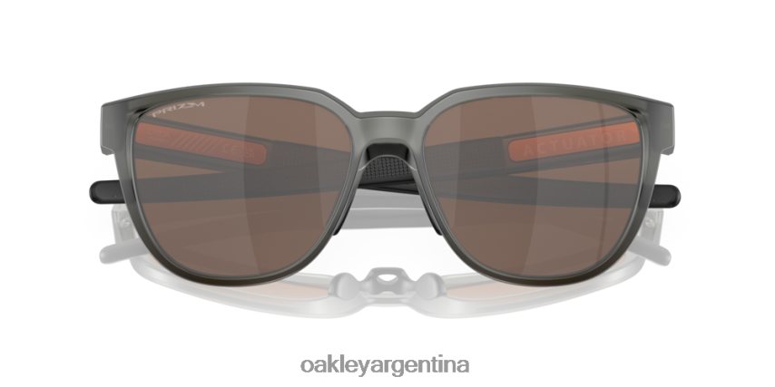 Oakley solenoide NBFV42832 gafas Lentes Prizm de tungsteno, montura gris humo mate.