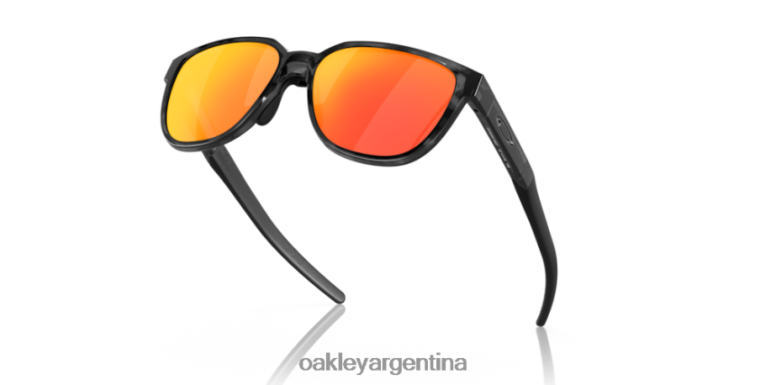 Oakley solenoide NBFV42834 gafas Lentes polarizadas Prizm Ruby, montura carey negra.