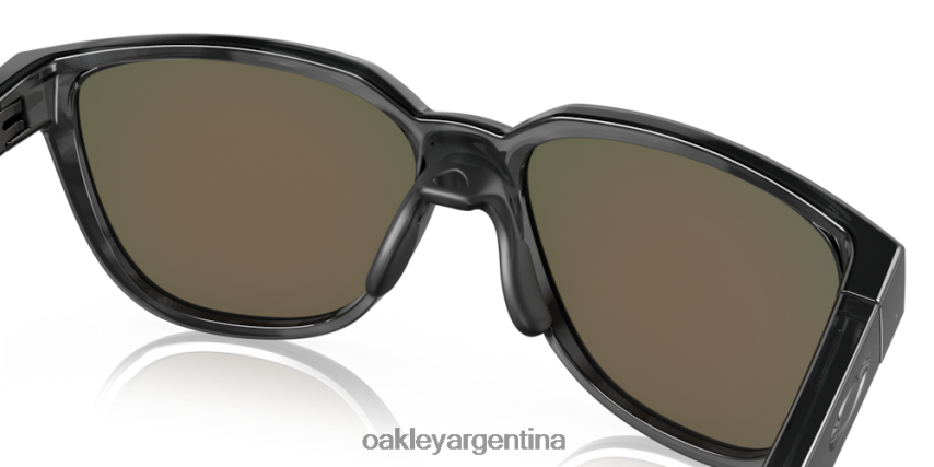 Oakley solenoide NBFV42834 gafas Lentes polarizadas Prizm Ruby, montura carey negra.