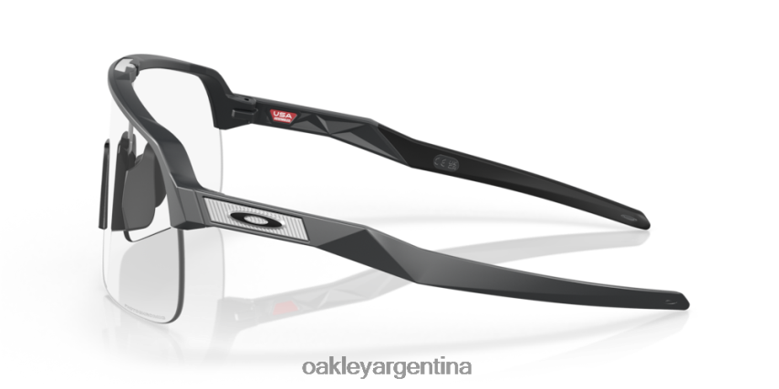 Oakley sutro lite NBFV42230 gafas Lentes fotocromáticas de iridio de transparente a negro, montura de carbono mate