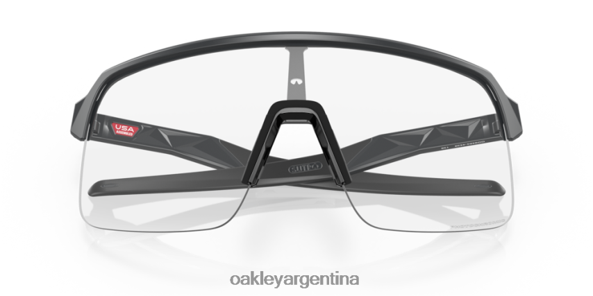 Oakley sutro lite NBFV42230 gafas Lentes fotocromáticas de iridio de transparente a negro, montura de carbono mate