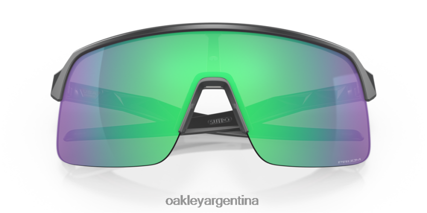 Oakley sutro lite (ajuste de puente bajo) NBFV42448 gafas lentes prizm jade, montura de carbono mate