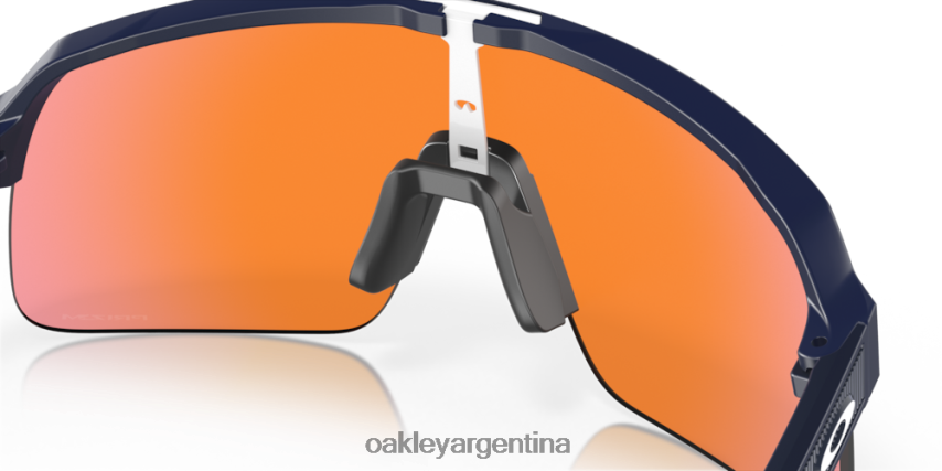 Oakley sutro lite (ajuste de puente bajo) NBFV42451 gafas Lentes prizm trail, montura azul marino mate