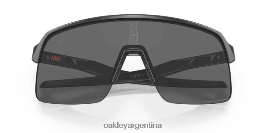 Oakley sutro lite (ajuste de puente bajo) NBFV42453 gafas Lentes fotocromáticas de iridio de transparente a negro, montura de carbono mate