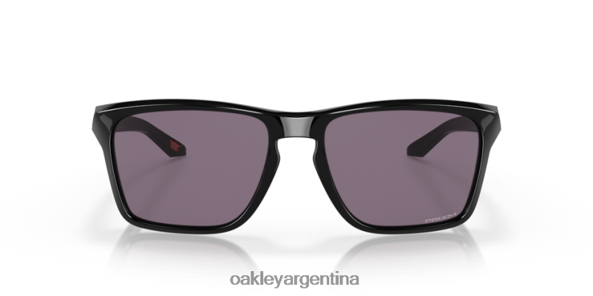 Oakley sylas (ajuste de puente bajo) NBFV42958 gafas lentes gris prizm, montura negra pulida