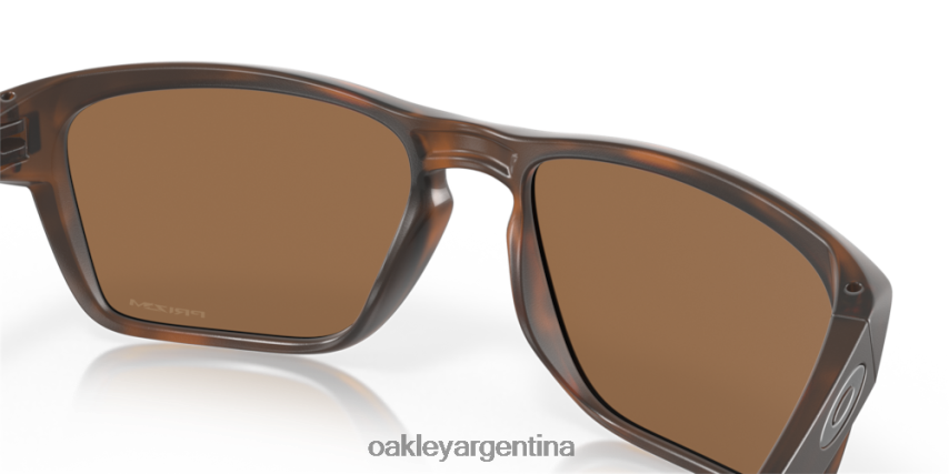Oakley sylas (ajuste de puente bajo) NBFV42963 gafas lentes prizm bronce, montura carey marrón mate