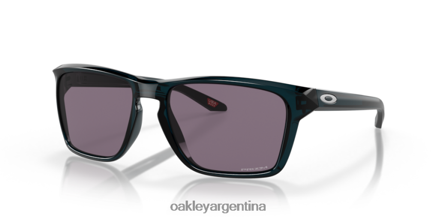 Oakley sylas (ajuste de puente bajo) NBFV42966 gafas lentes gris prizm, montura trans poseidon