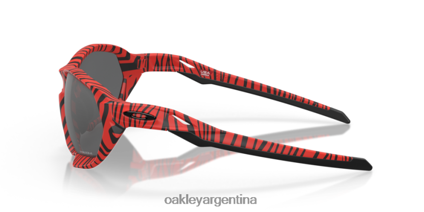 Oakley tigre rojo plasma NBFV42271 gafas lentes prizm negras, montura tigre roja