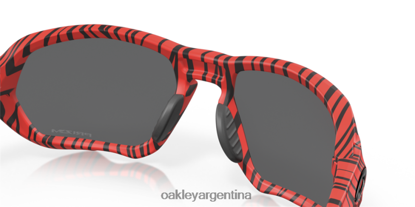 Oakley tigre rojo plasma NBFV42271 gafas lentes prizm negras, montura tigre roja